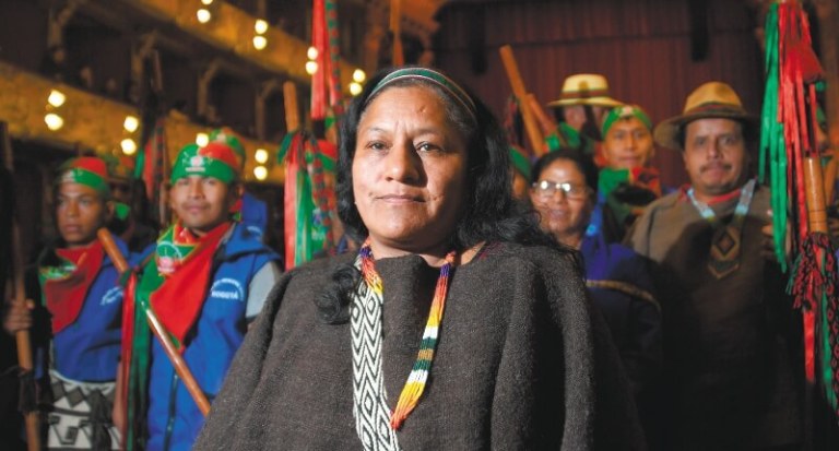 Aída Quilcué y la resistencia de la Guardia Indígena