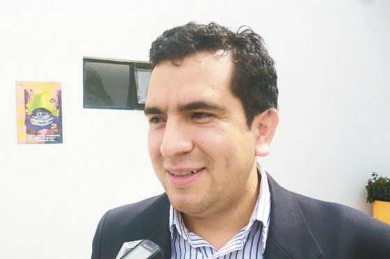 Edward Rodríguez, representante investigador del cartel de la toga en la Comisión de Acusación.
