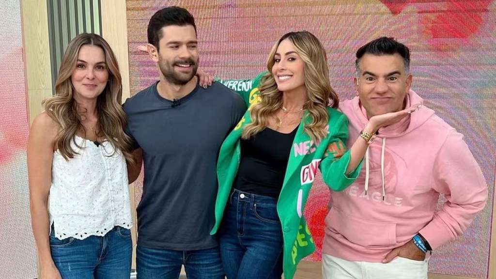 Así llegaron Carlos Calero y Carolina Soto a ‘Día a Día’ por el día sin carro