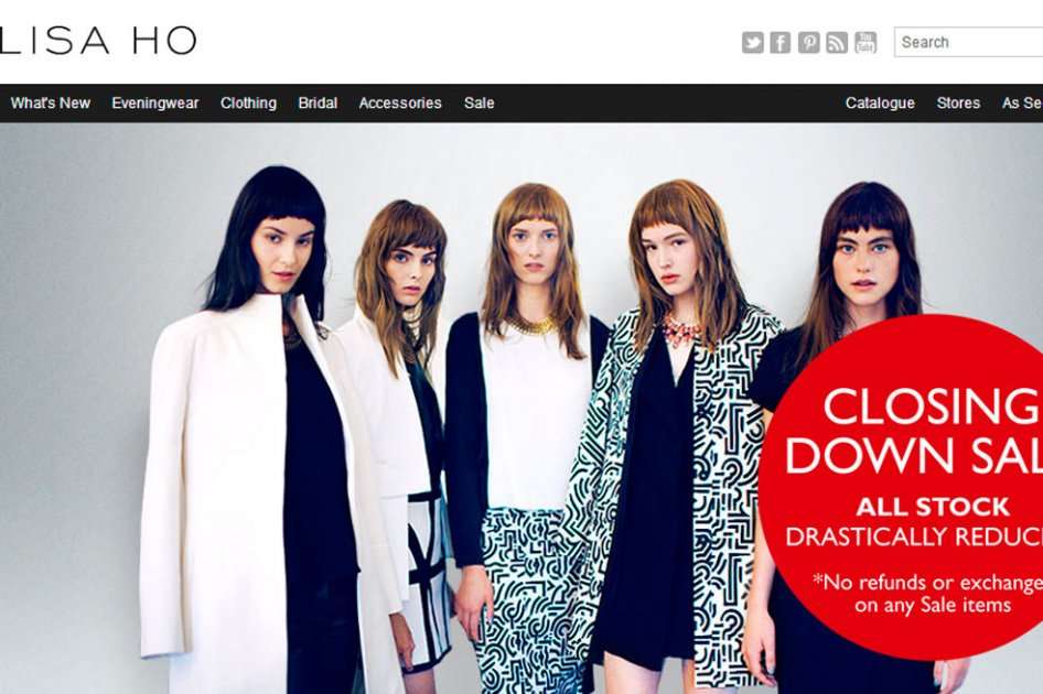 Así se ve el sitio web de Lisa Ho. / Lisaho.com
