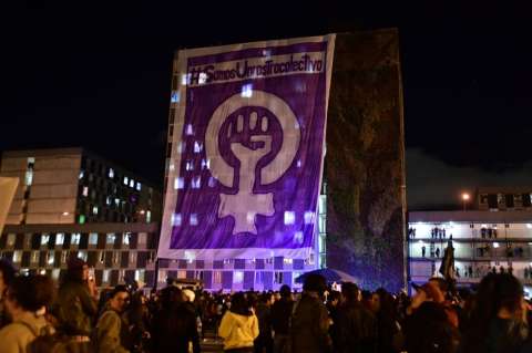 Así se vivió el paro #25N en el que se marchó rechazando la violencia contra las mujeres