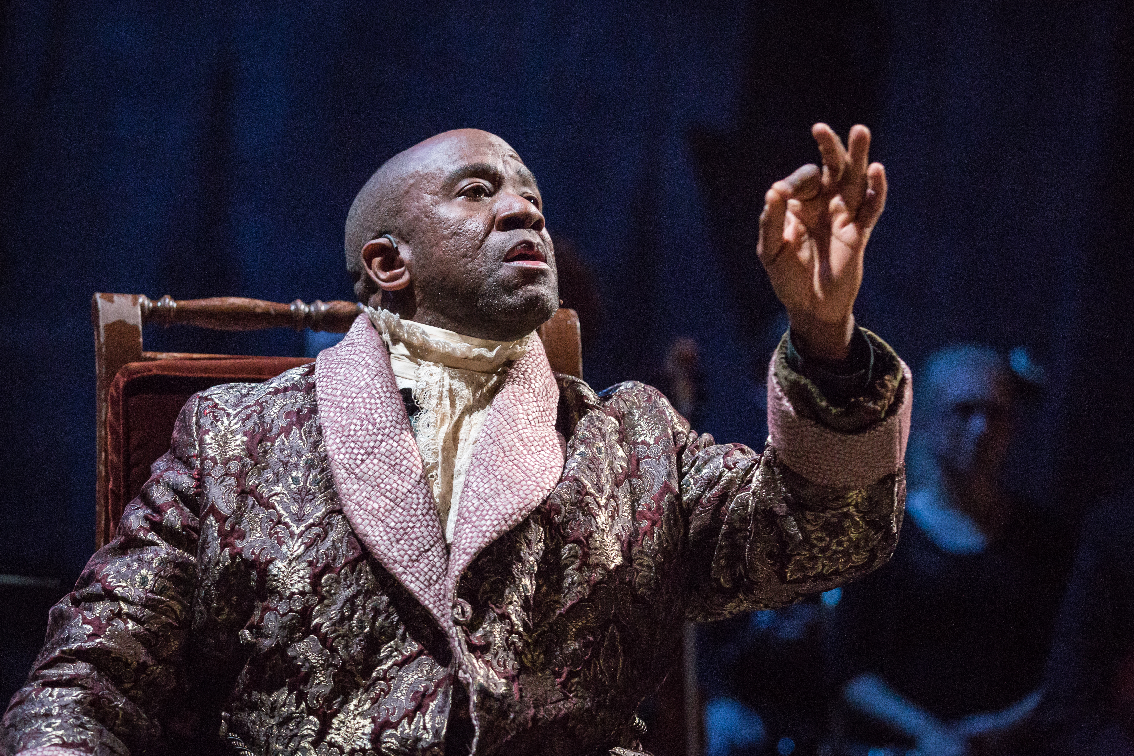 Lucian Msamati (Antonio Salieri). /Cortesía: Marc Brenner