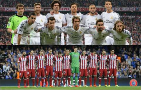 Real Madrid-Atlético, final histórica en la Liga de Campeones