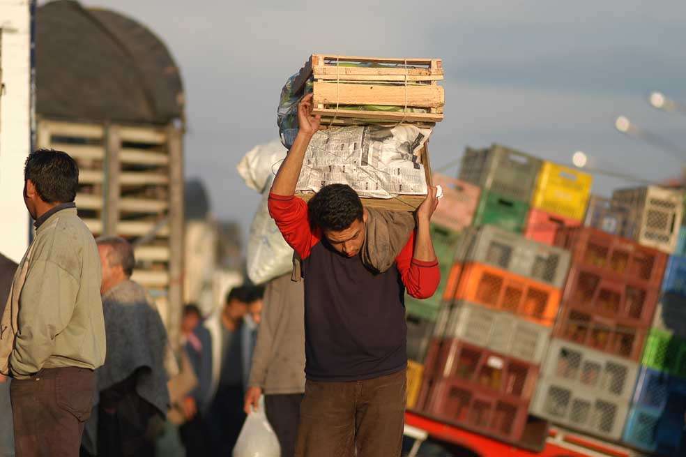 En la central de alimentos Corabastos trabajan alrededor de 75 mil personas. / Archivo