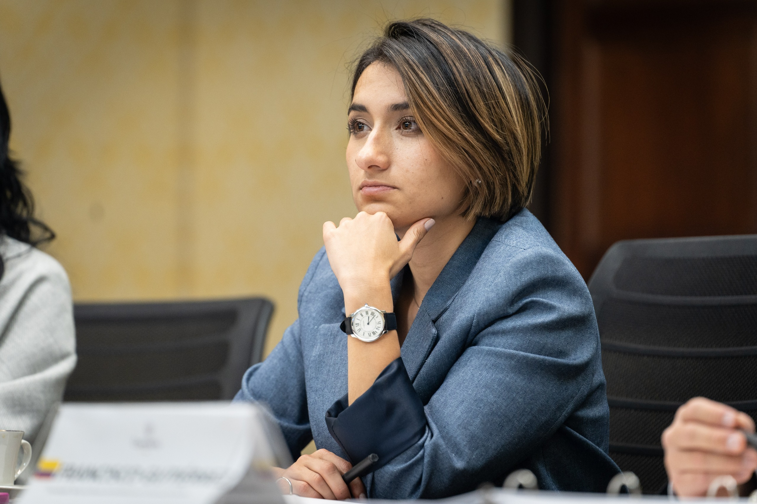 La canciller Laura Sarabia.