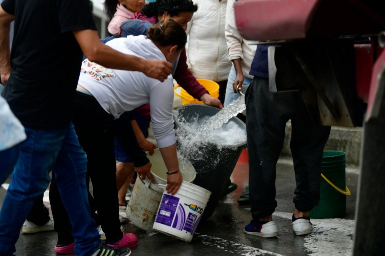 Emergencia en Chapinero por daño en tubería tiene a 15 barrios sin agua