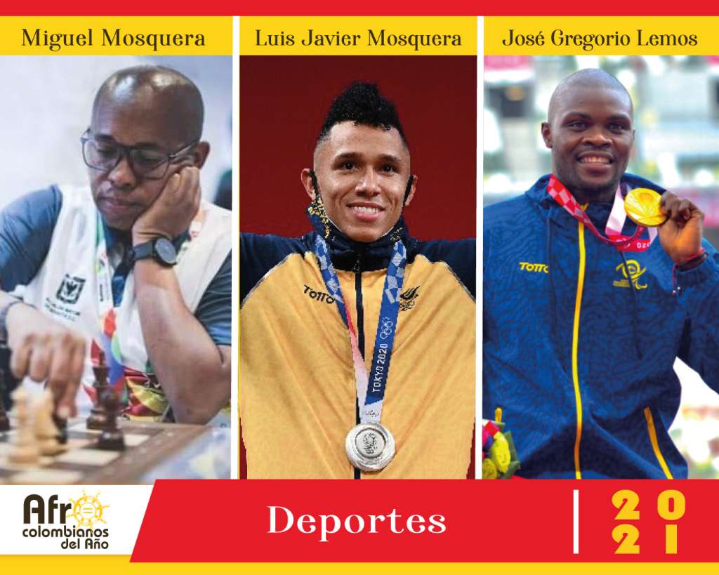 Los tres nominados en la categoría de Deportes son: Miguel Mosquera, Luis Javier Mosquera, José Gregorio Lemos.