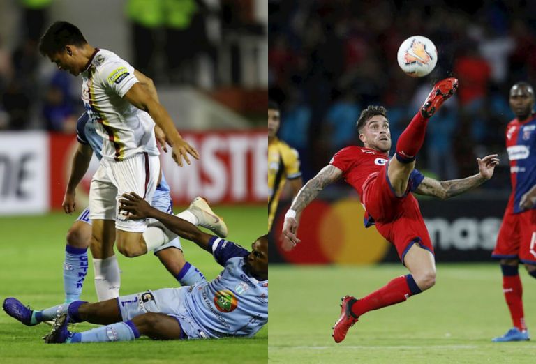 Los equipos colombianos ganan en su estreno en la Copa Libertadores