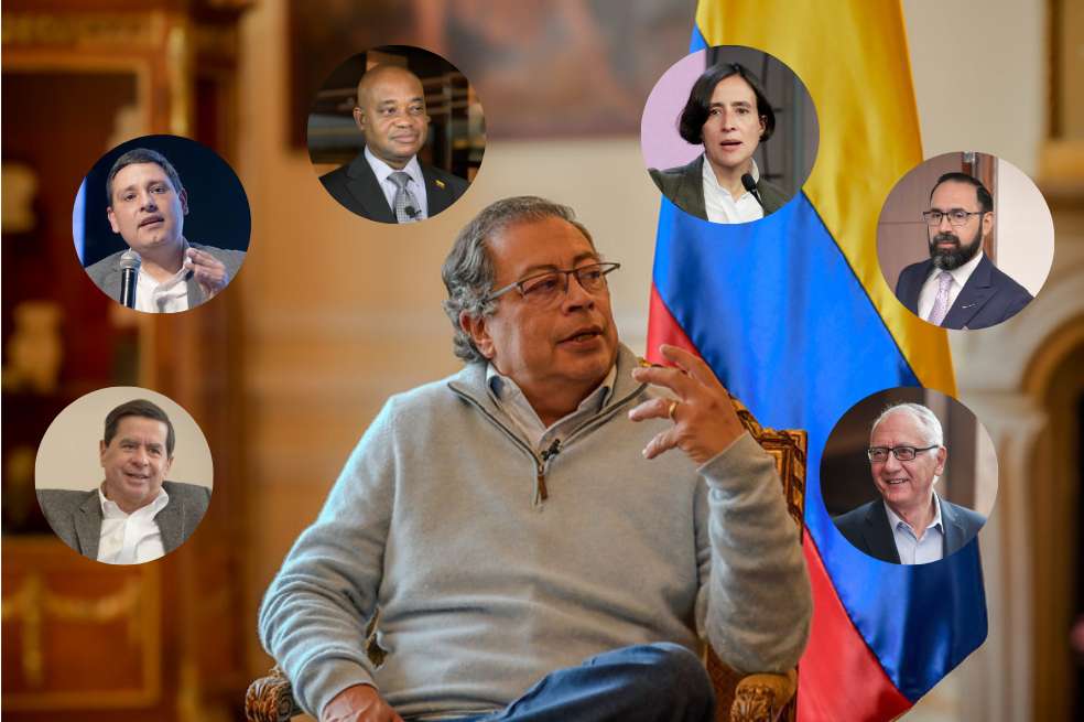El gabinete del presidente Gustavo Petro tendría algunos cambios en los próximos meses con la salida del mininterior, Juan Fernando Cristo; el minTIC, Mauricio Lizcano; el minexteriores, Luis Gilberto Murillo; la minambiente, Susana Muhamad; el minminas, Andrés Camacho; y el minsalud, Guillermo Jaramillo.