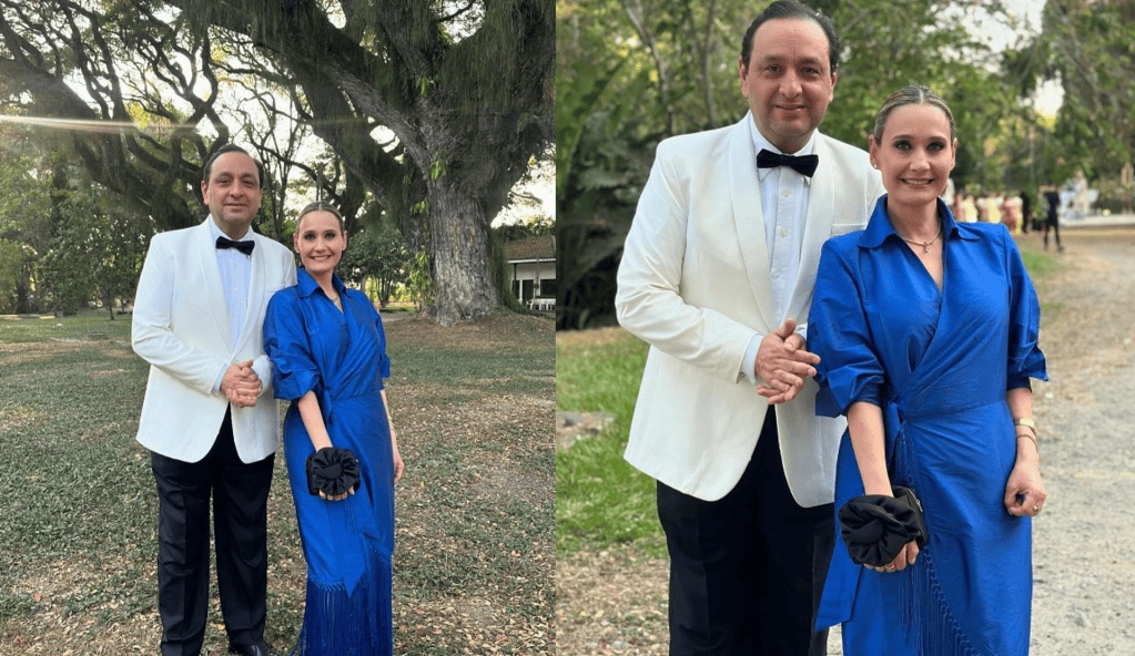 El presentador de ‘Noticias Caracol’ acudió a la boda del año, entre Gabriela Tafur y Esteban Santos, y terminó emocionando de manera particular a famoso influenciador.