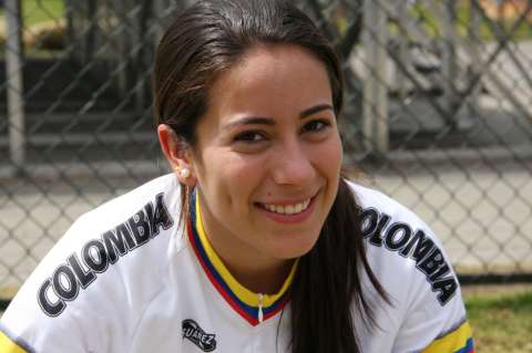Mariana Pajón ya está en la capital del país