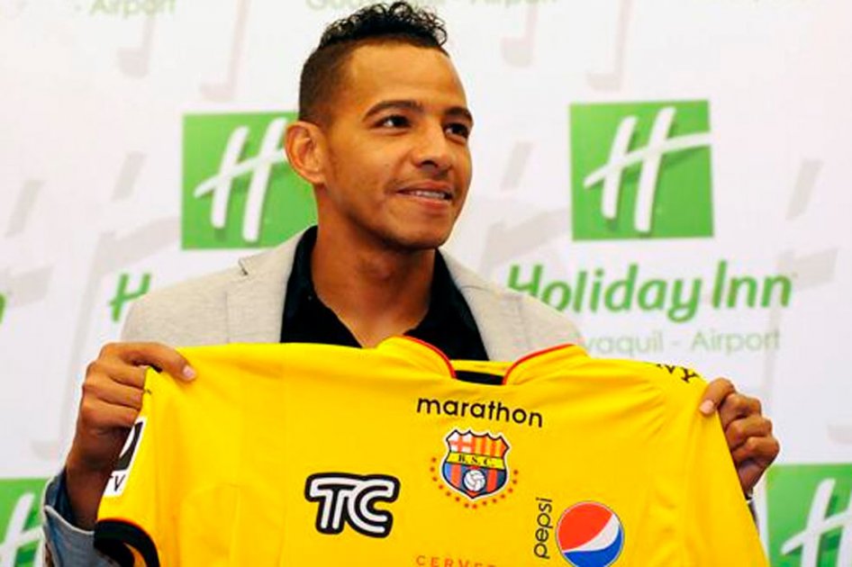 Wilder Medina fue el goleador oficial de Santa Fe la temporada pasada. / Archivo El Espectador