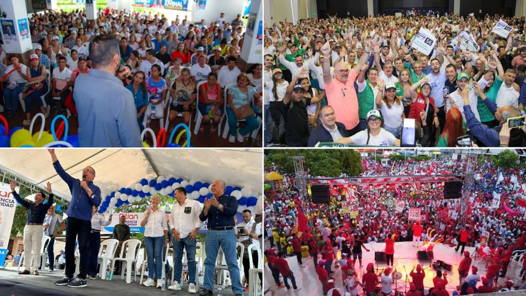 Los partidos políticos compartieron su balance de los resultados de las elecciones regionales.