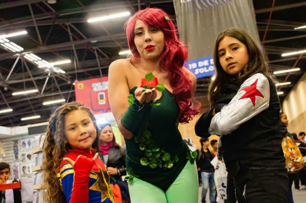 Los bogotanos disfrutaron de la ComicCon en Corferias en Bogotá, Colombia, el 1 de junio de 2019. / Agencia Anadolu