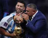 El Kun Agüero, el jugador número 27 en salir campeón del mundo con Argentina