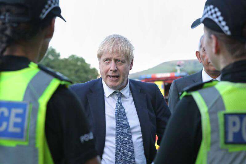 El objetivo inminente de Boris Johnson es resolver el “brexit” con la Unión Europea.   / AFP