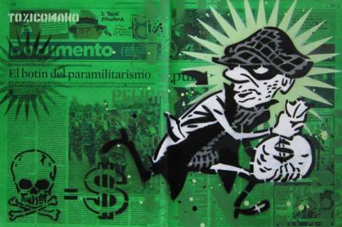 Toxicómano hace su primera exposición de arte en Bogotá