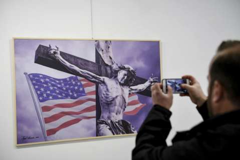 "The Donald" o cuando Trump fue la musa de un pintor albanés