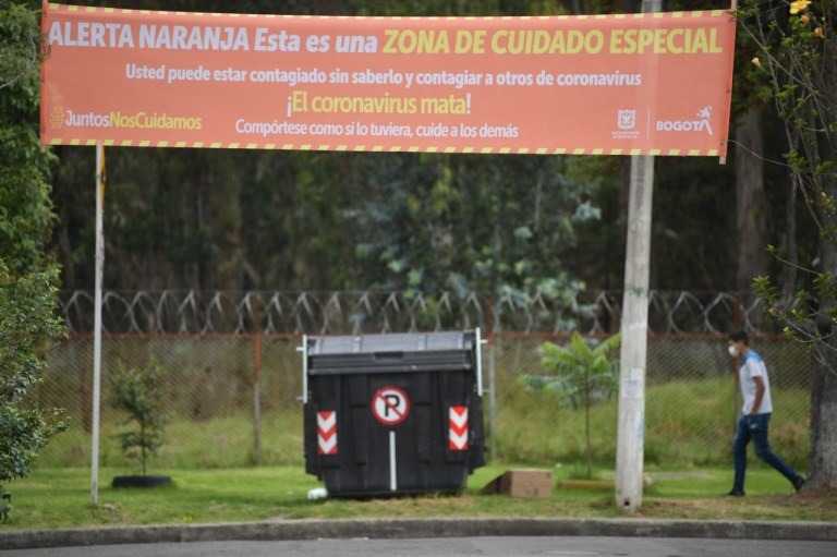 Conozca todas las zonas en alerta naranja de Bogotá por el nuevo coronavirus