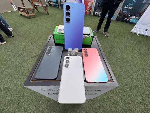 Este es el nuevo Infinix HOT 60 PRO+, el celular gamer más delgado del mundo