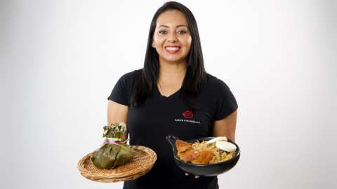 Chef colombiana conquista el paladar estadounidense con la tradicional lechona