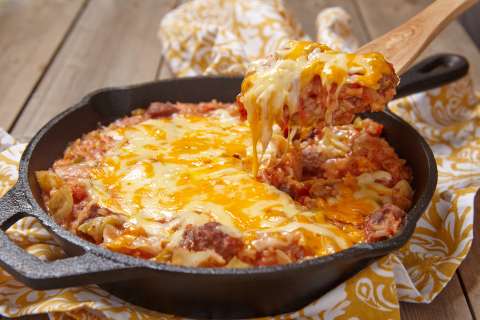 Receta: ingredientes para preparar una sobrebarriga gratinada