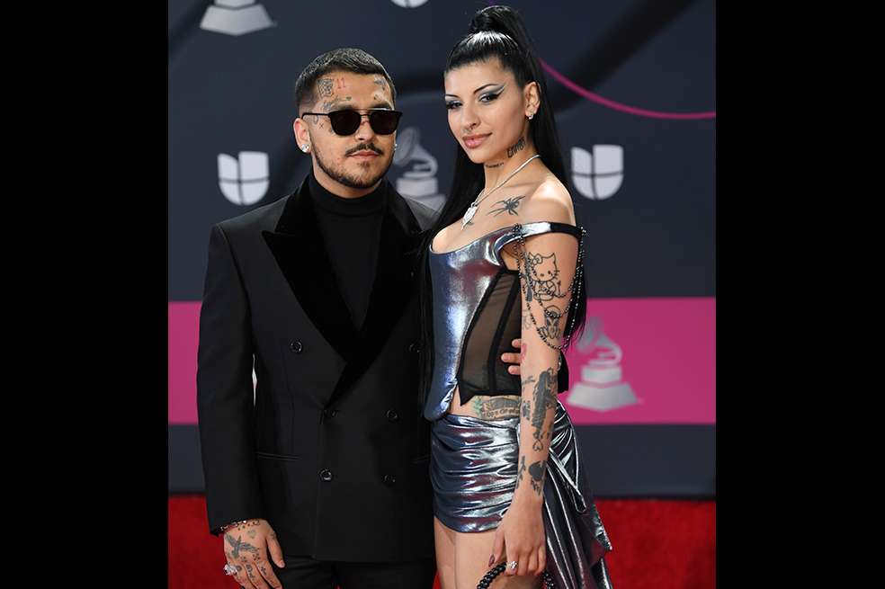 Nodal le dedicó a Cazzu el galardón que obtuvo en los Latin Grammy, y le agradeció por ¨reiniciarle¨ la vida.