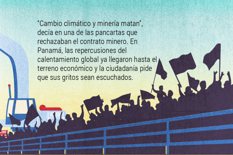 Panamá: un canal sin agua y la crisis climática al acecho.