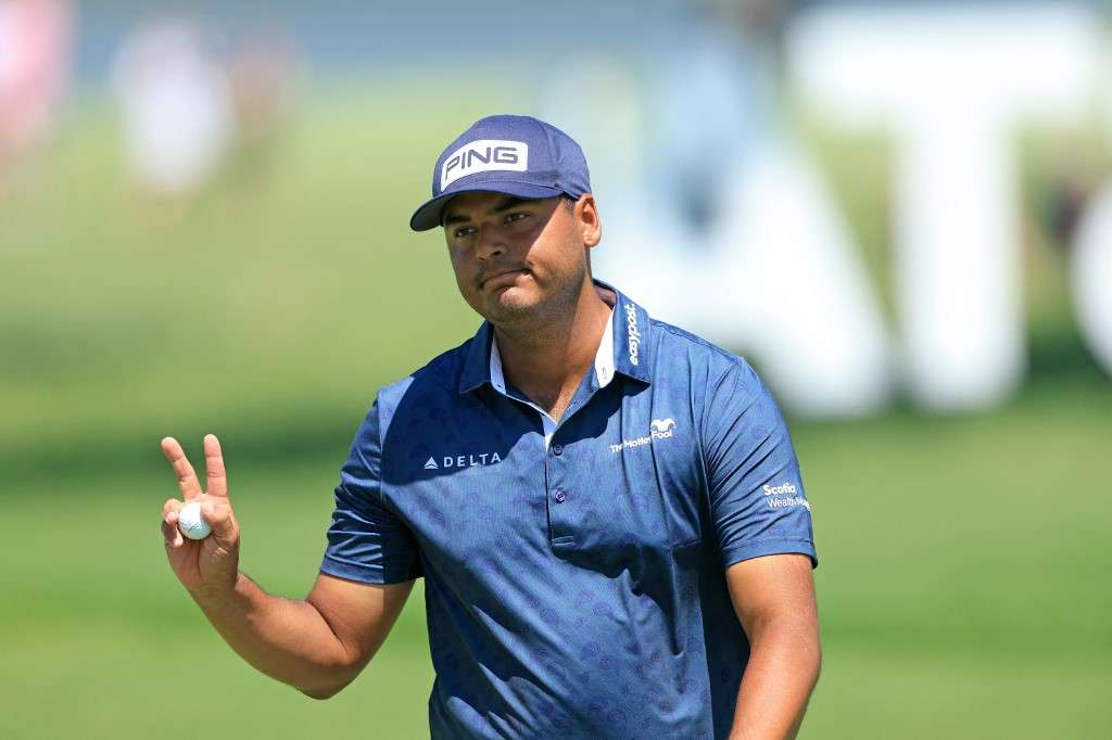Juan Sebastián Muñoz durante la primera ronda del AT&T Byron Nelson.