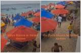 Video: pelea con botellazos y machetazos de lancheros en Playa Blanca