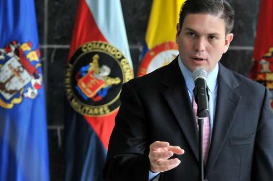 Juan Carlos Pinzón, ministro de Defensa. /Archivo