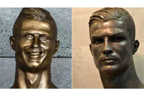 La segunda oportunidad del escultor del busto de Cristiano Ronaldo