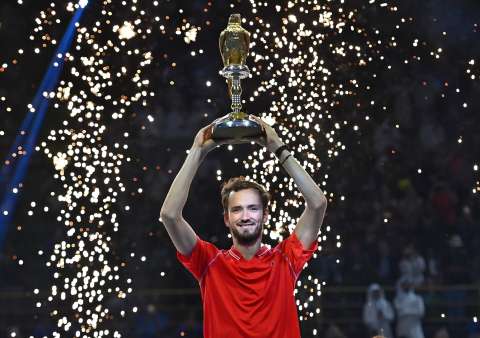 Daniil Medvedev, campeón del Torneo de Doha tras vencer a Andy Murray