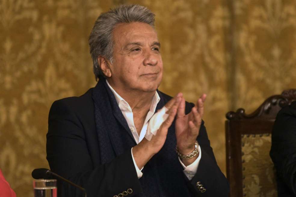 Lenín Moreno, presidente de Ecuador. / AFP