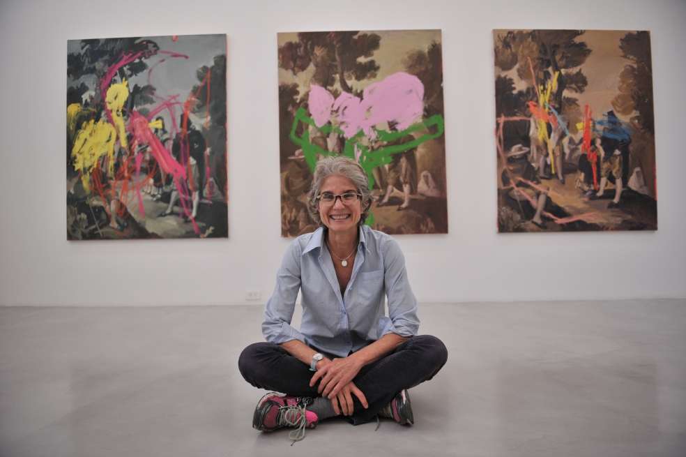 Vicky Neumann ha presentado sus exposiciones en Colombia, Estados Unidos, Italia y Francia. / Mauricio Alvarado - El Espectador 