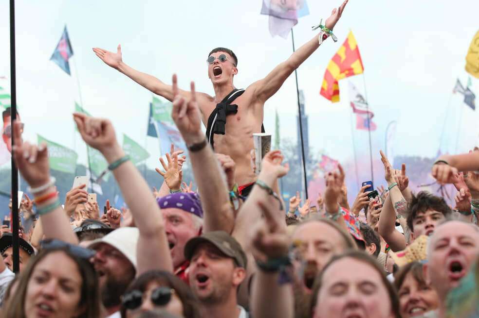 Una fotografía del festival Glastonbury (Inglaterra) tomada el 29 de junio de 2019. / Cortesía