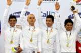 Colombia, oro en la persecución por equipos hombres