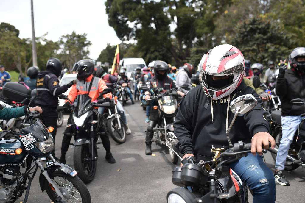 Movilizaciones y protestas de motociclistas y moteros contra las medidas restrictivas a los actores viales por parte de la alcaldía y la secretaría de movilidad