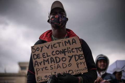 El reclamo de los afros en la pandemia, en Bogotá