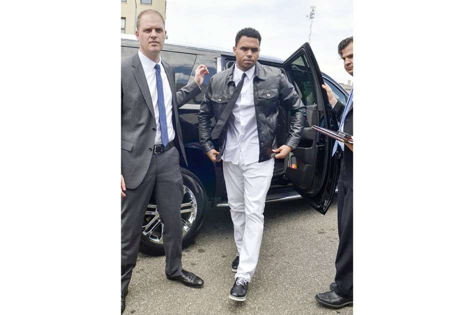 Chris Brown. / AFP