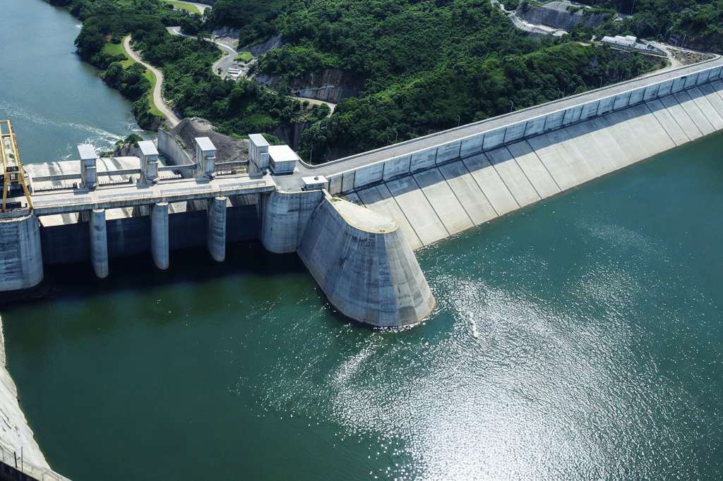 Represa Sogamoso, en Santander.
