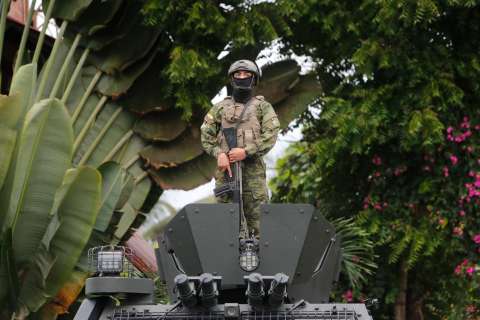 El apoyo militar que espera Noboa para Ecuador: responde sobre traer mercenarios