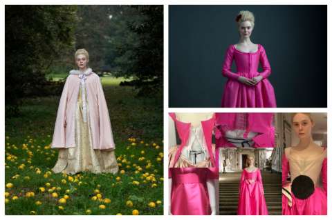 El lenguaje de los trajes de la época de Catalina la Grande