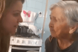 Abuela con Alzheimer reconoció a su nieta y sus primeras palabras fueron "te amo"