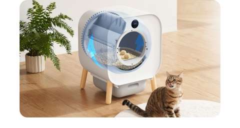 Xiaomi presenta caja de arena inteligente para gatos que aguanta hasta 14 días