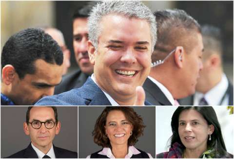 Los fichajes de Iván Duque: así avanzan los nombramientos del nuevo gabinete