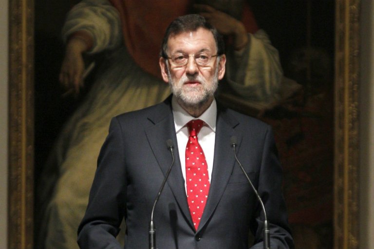 Mariano Rajoy da la cara