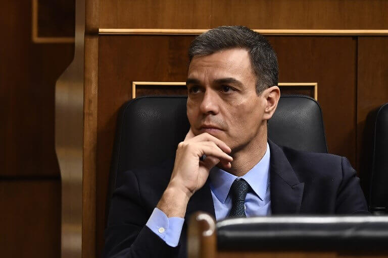 Pedro Sánchez, presidente del gobierno de España. / AFP