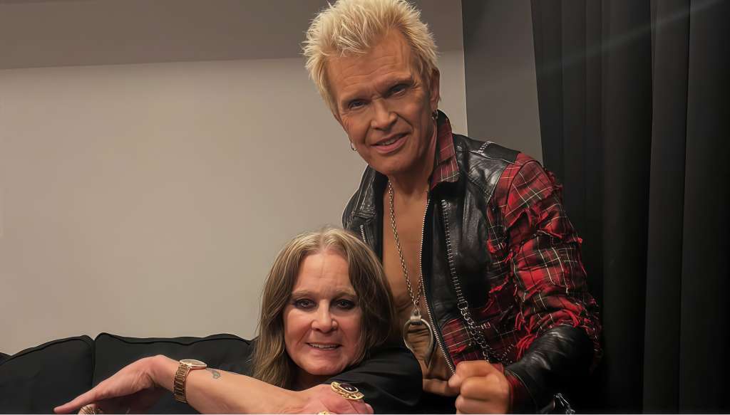 Ozzy Osbourne y Billy Idol.