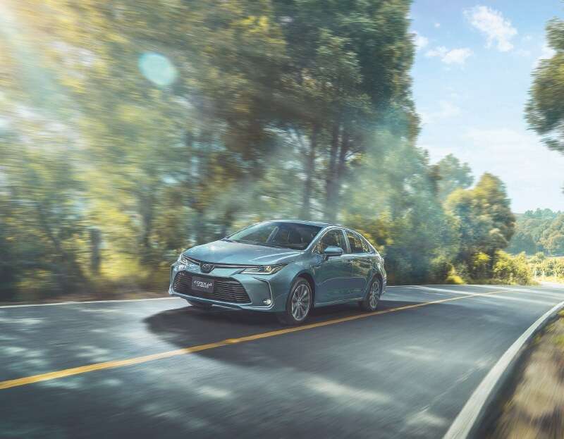 El Corolla híbrido puede funcionar con sus dos motores de manera individual o en conjunto.  / Cortesía